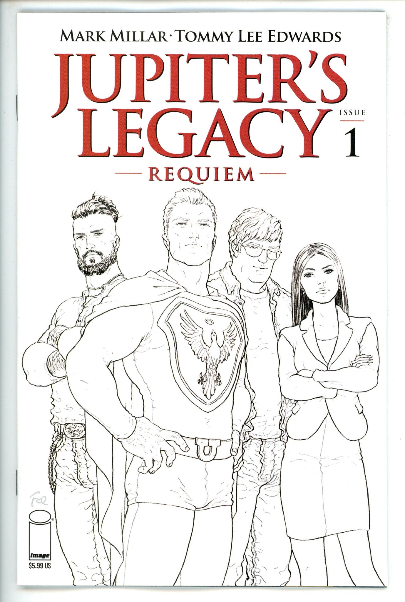 Jupiters Legacy Requiem 1 Quitely Variant (2021)