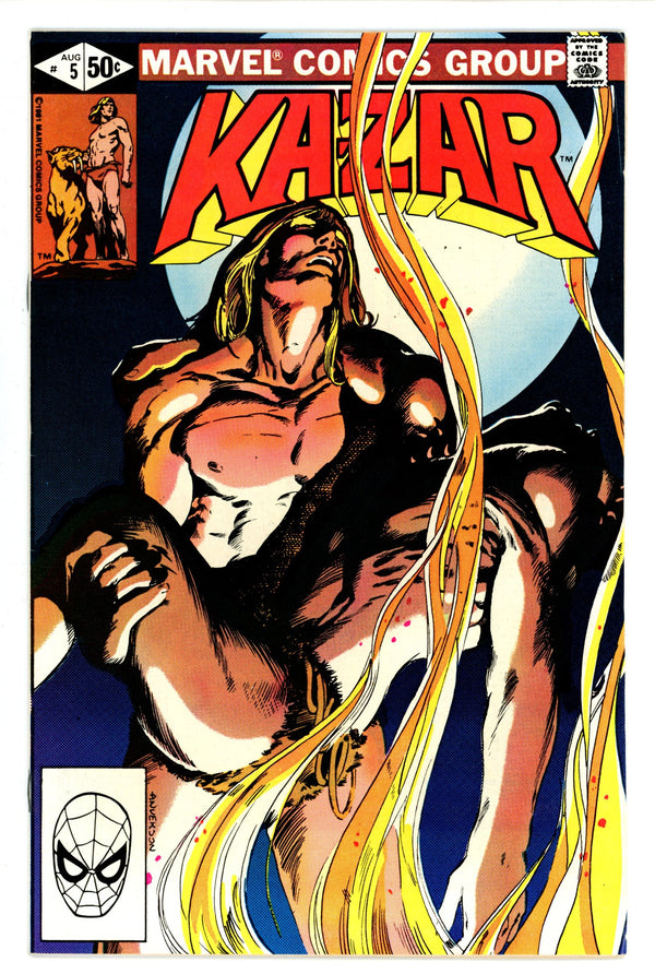 Ka-Zar Vol 3 5 VF (1981)