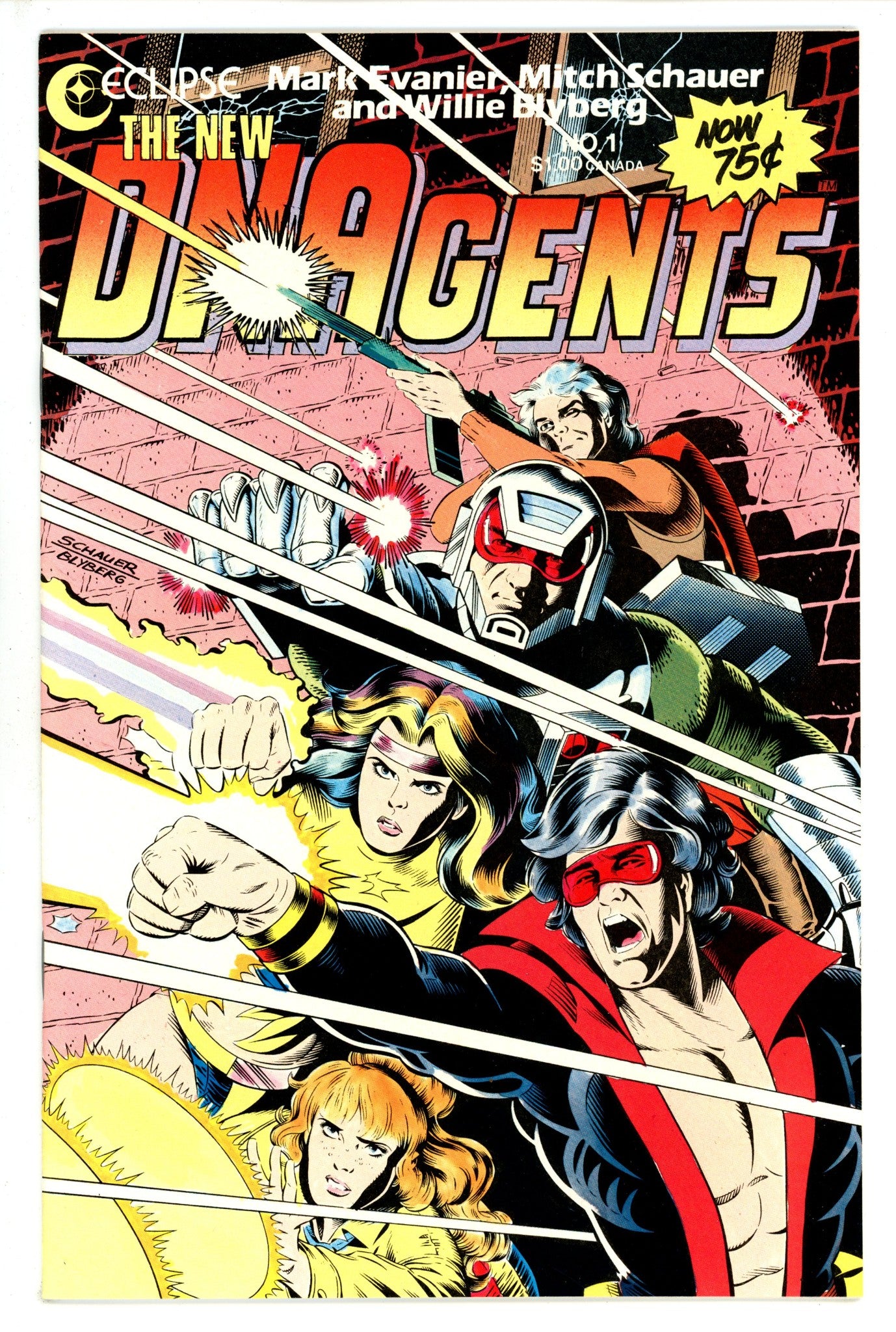 The New DNAgents Vol 2 1 (1986)