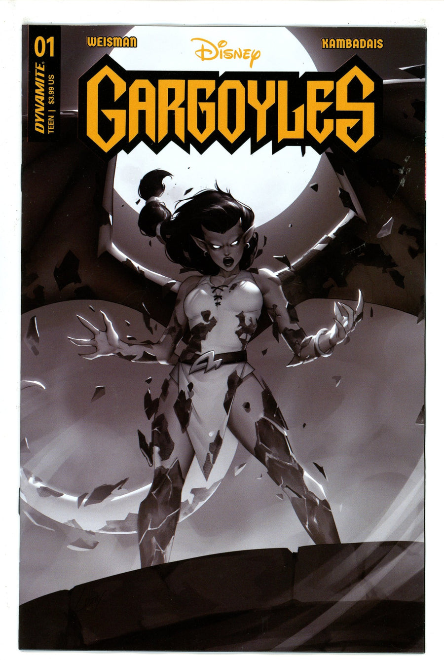 Gargoyles 1 Leirix B&W Variant