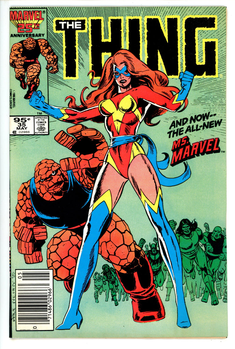 The Thing Vol 1 35 Canadian VF-