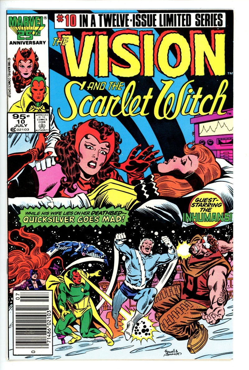 The Vision and the Scarlet Witch Vol 2 10 Canadian VF/NM