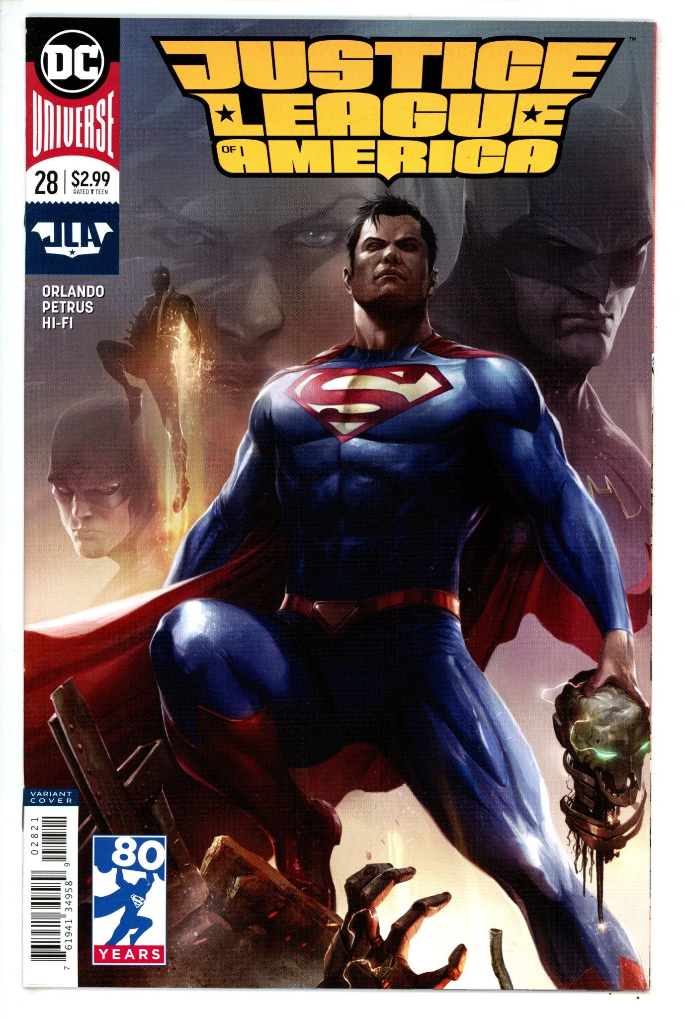 Justice League of America Vol 5 28 Mattina Variant