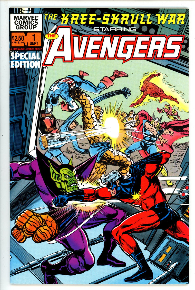 The Kree-Skrull War Starring the Avengers 1 (1983)