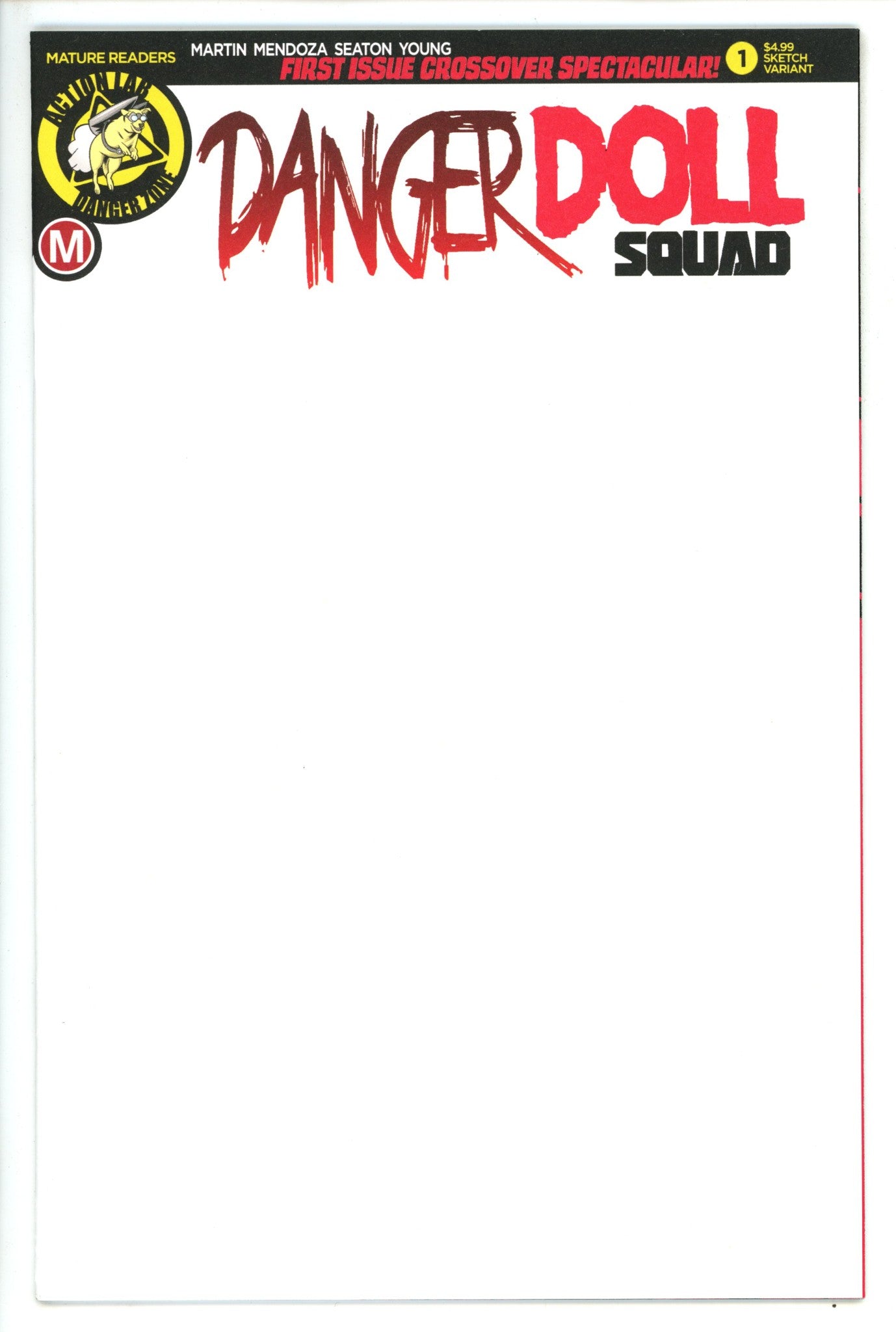 Danger Doll Squad 1 Blank Variant