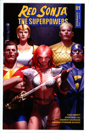 Red Sonja the Superpowers 1 Yoon Variant (2021)