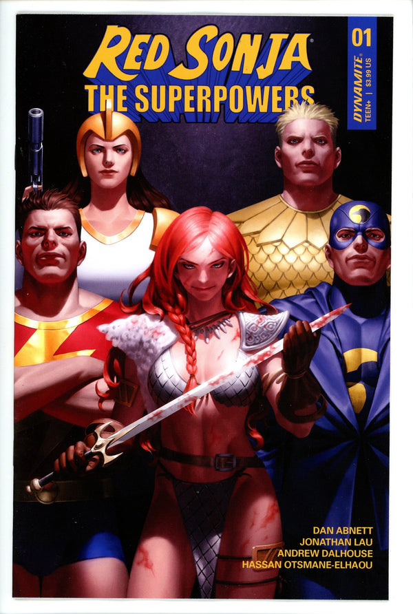 Red Sonja the Superpowers 1 Yoon Variant (2021)