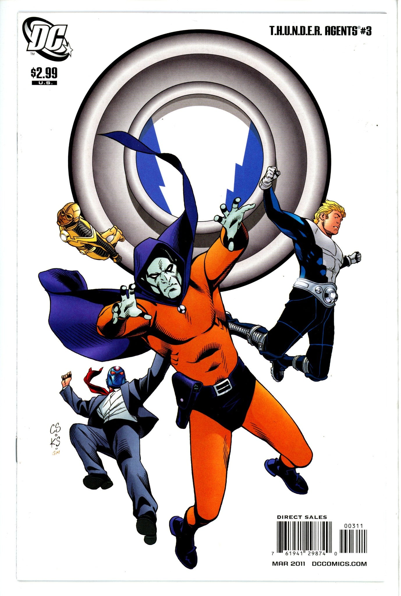 T.H.U.N.D.E.R. Agents Vol 3 3-DC-CaptCan Comics Inc