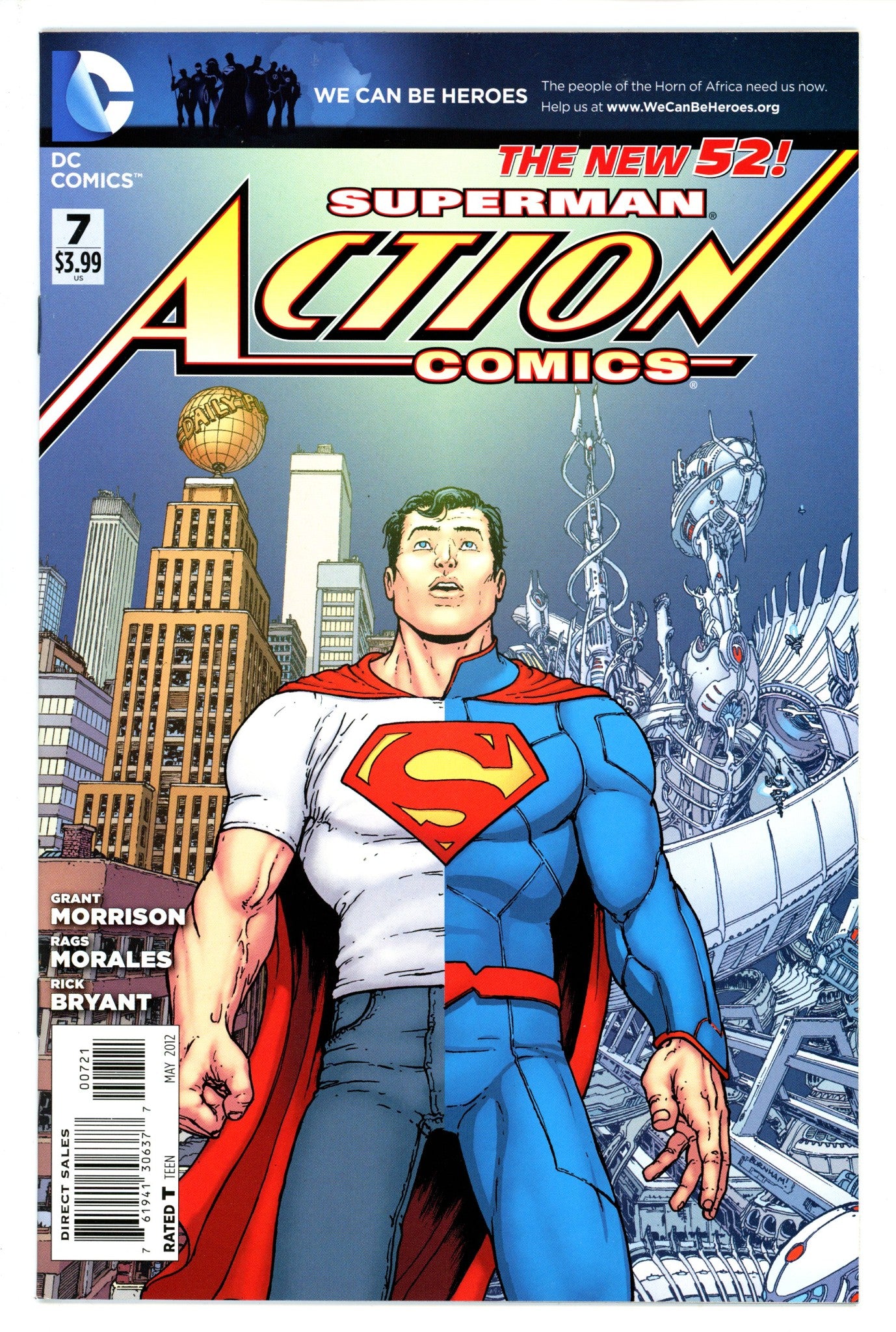 Action Comics Vol 2 7 Burnham Variant