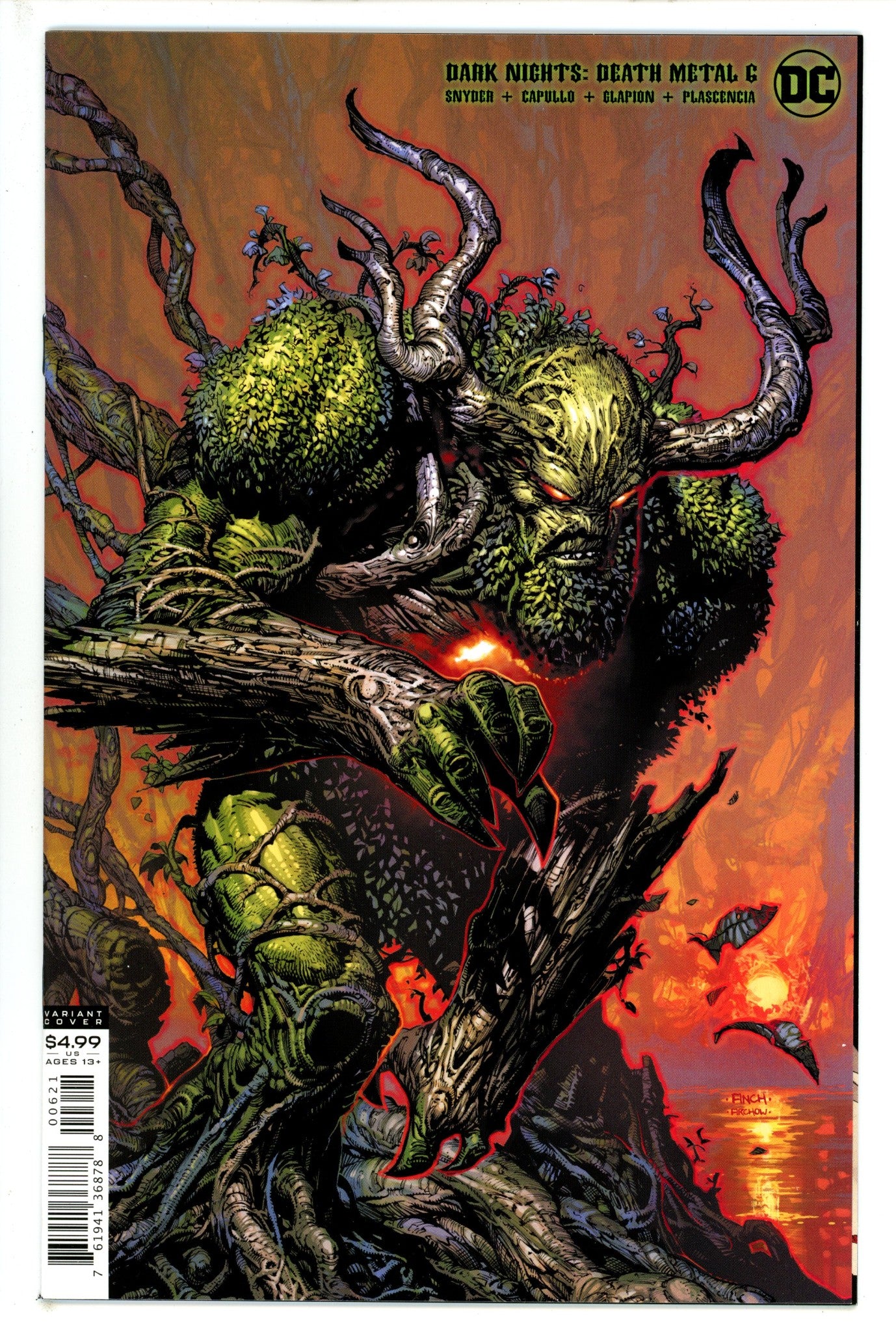 Dark Nights: Death Metal 6 Finch Variant (2020)