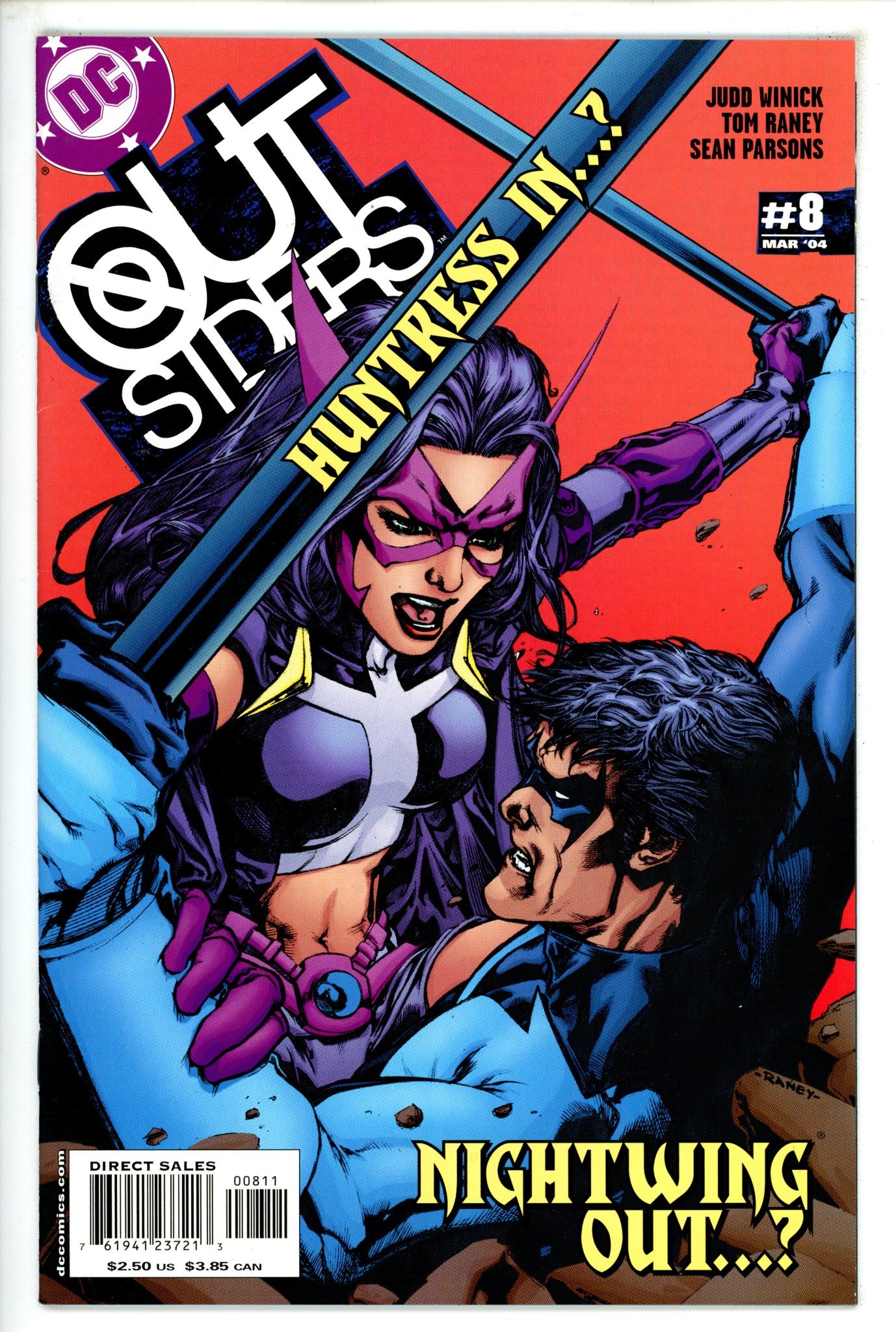 Outsiders Vol 3 8 NM- (2004)