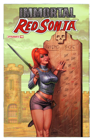 Immortal Red Sonja 3 Linsner Variant (2022)