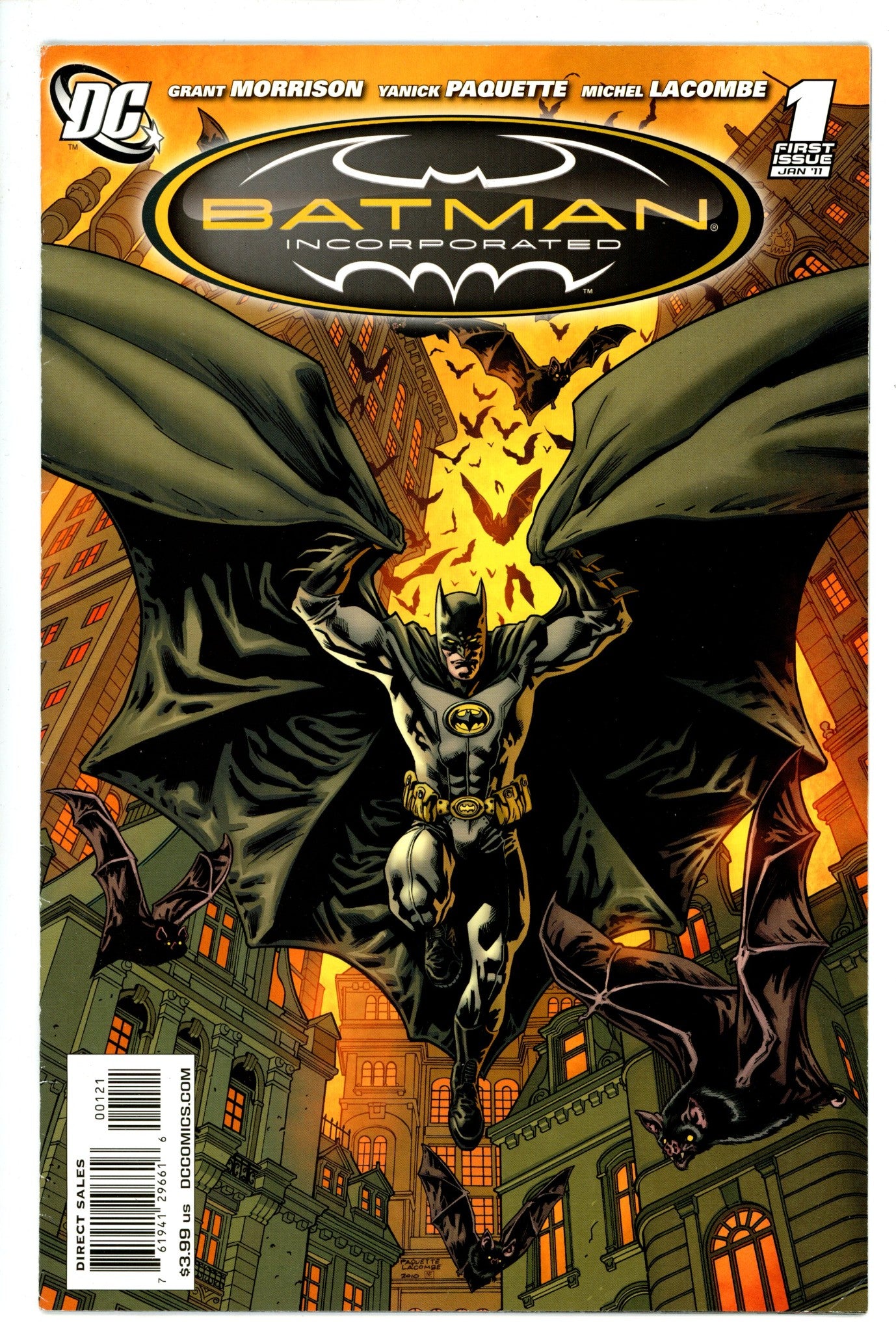 Batman, Inc. Vol 1 1 Paquette Variant