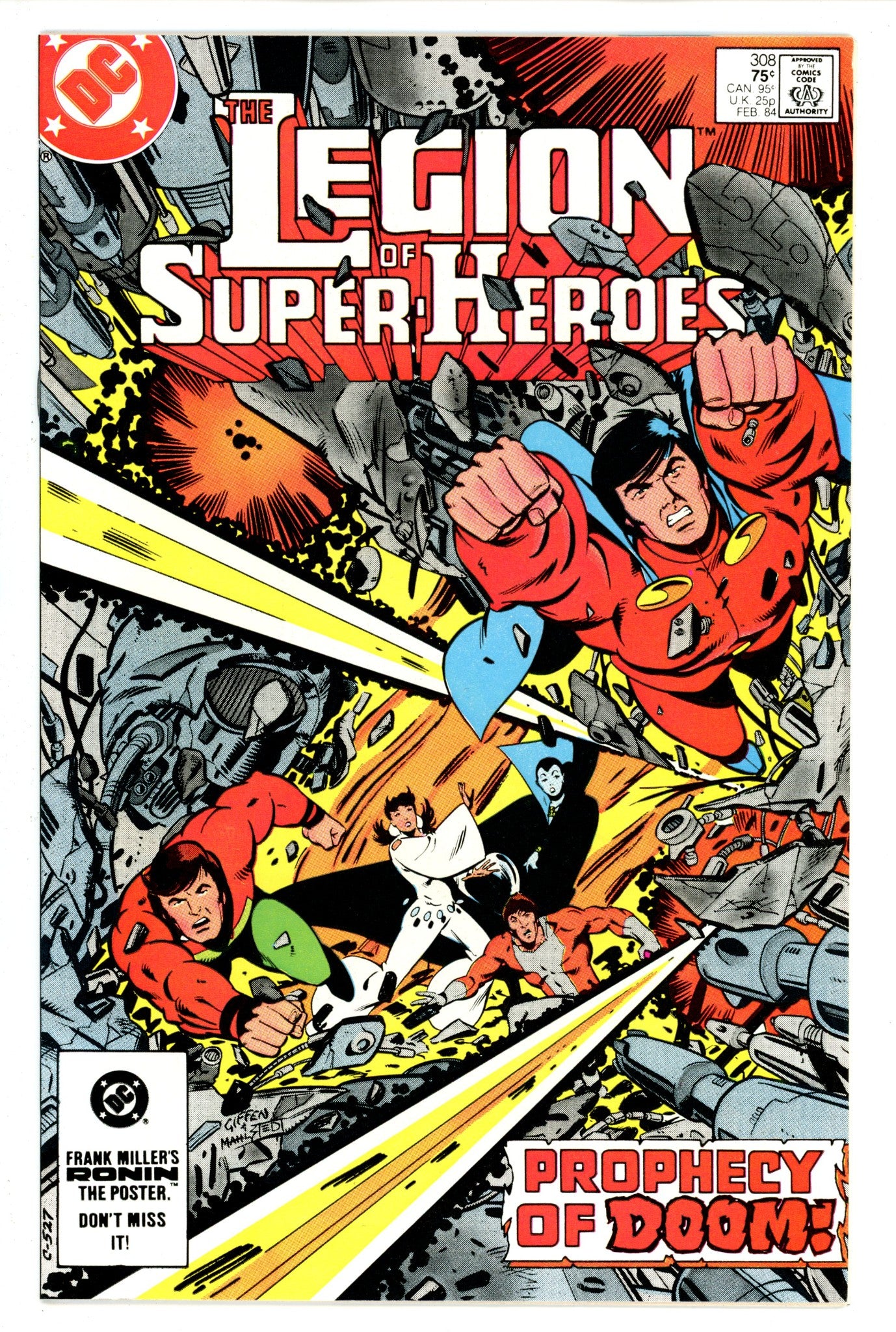 The Legion of Super-Heroes Vol 2 308