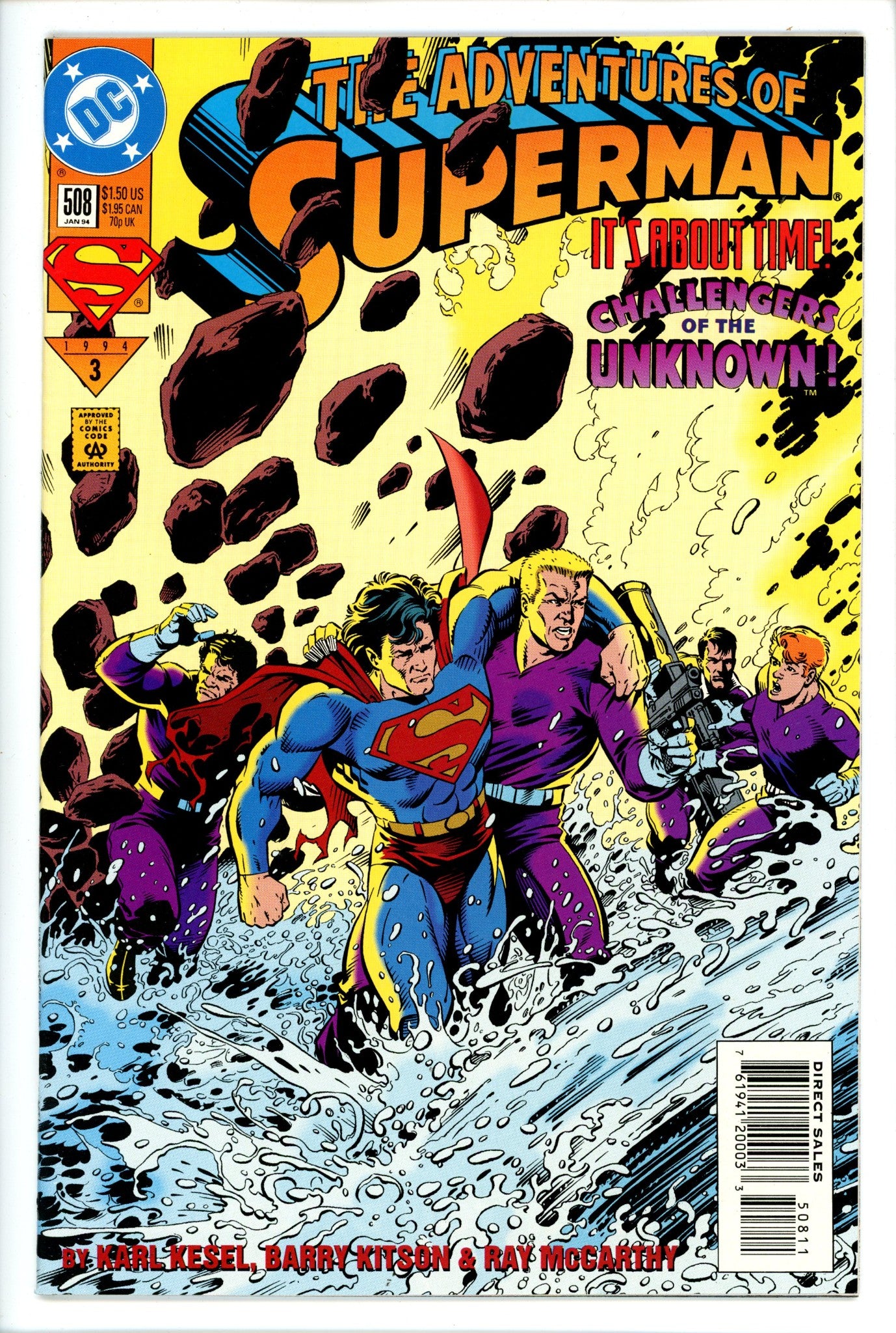 Adventures of Superman 508-DC-CaptCan Comics Inc
