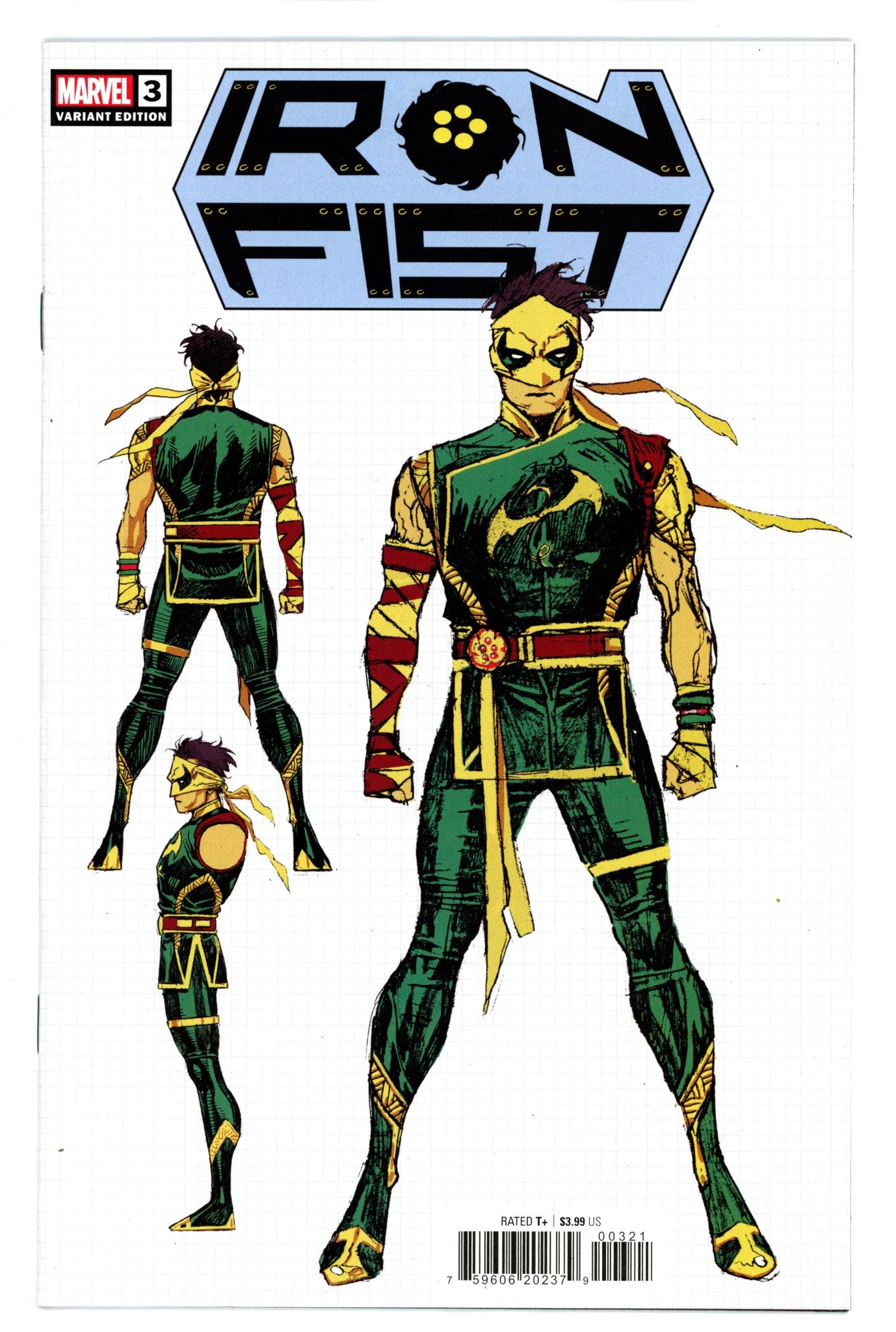 Iron Fist Vol 6 3 Cheung Variant (2022)