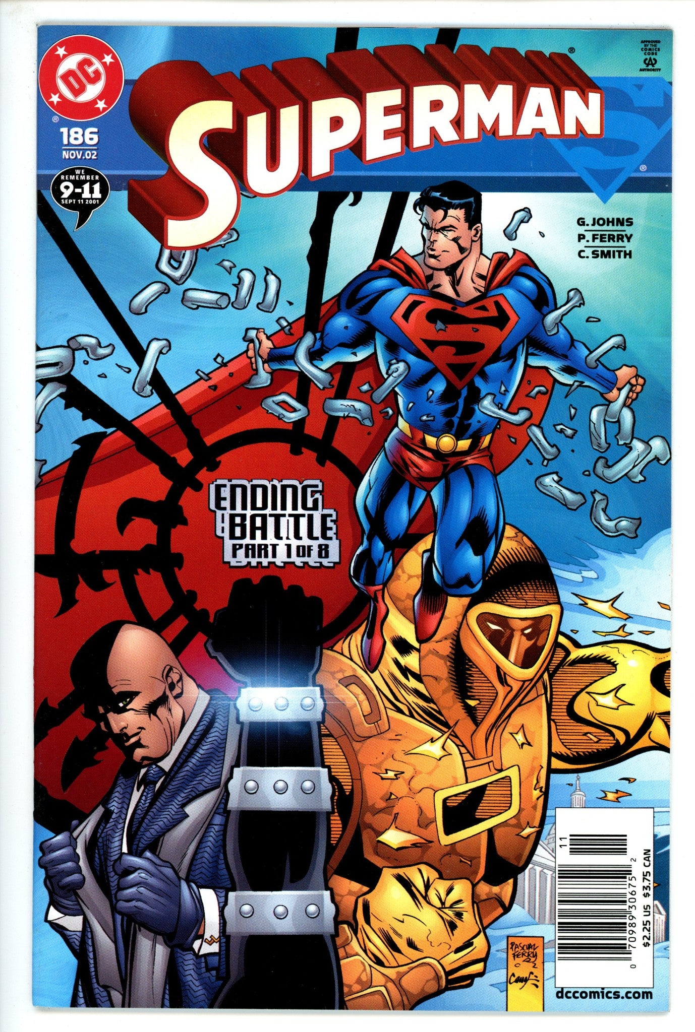 Superman Vol 2 186 Newsstand
