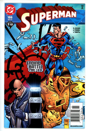 Superman Vol 2 186 Newsstand