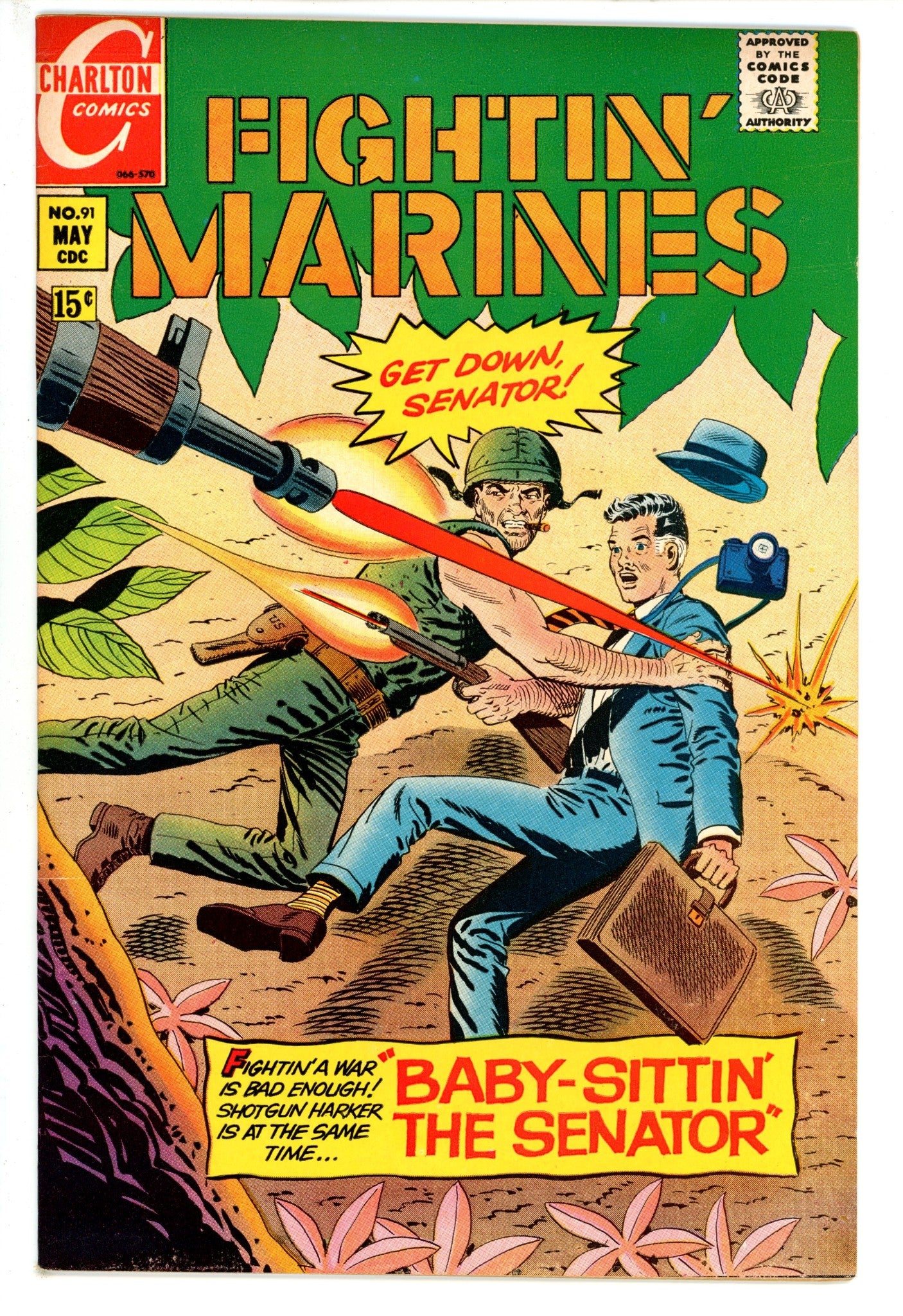 Fightin' Marines 91 VF+ (1970)