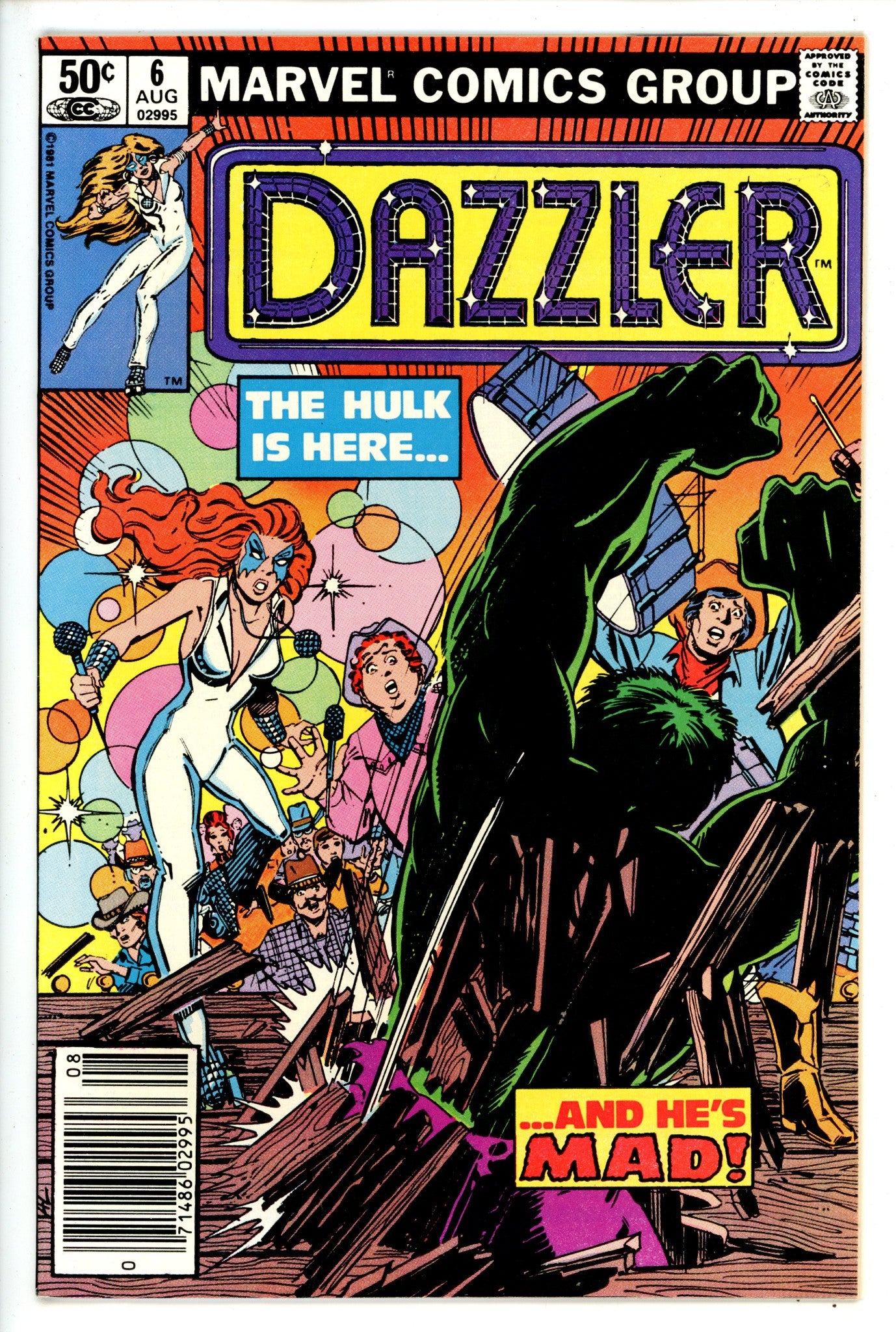 Dazzler Vol 1 6 Newsstand