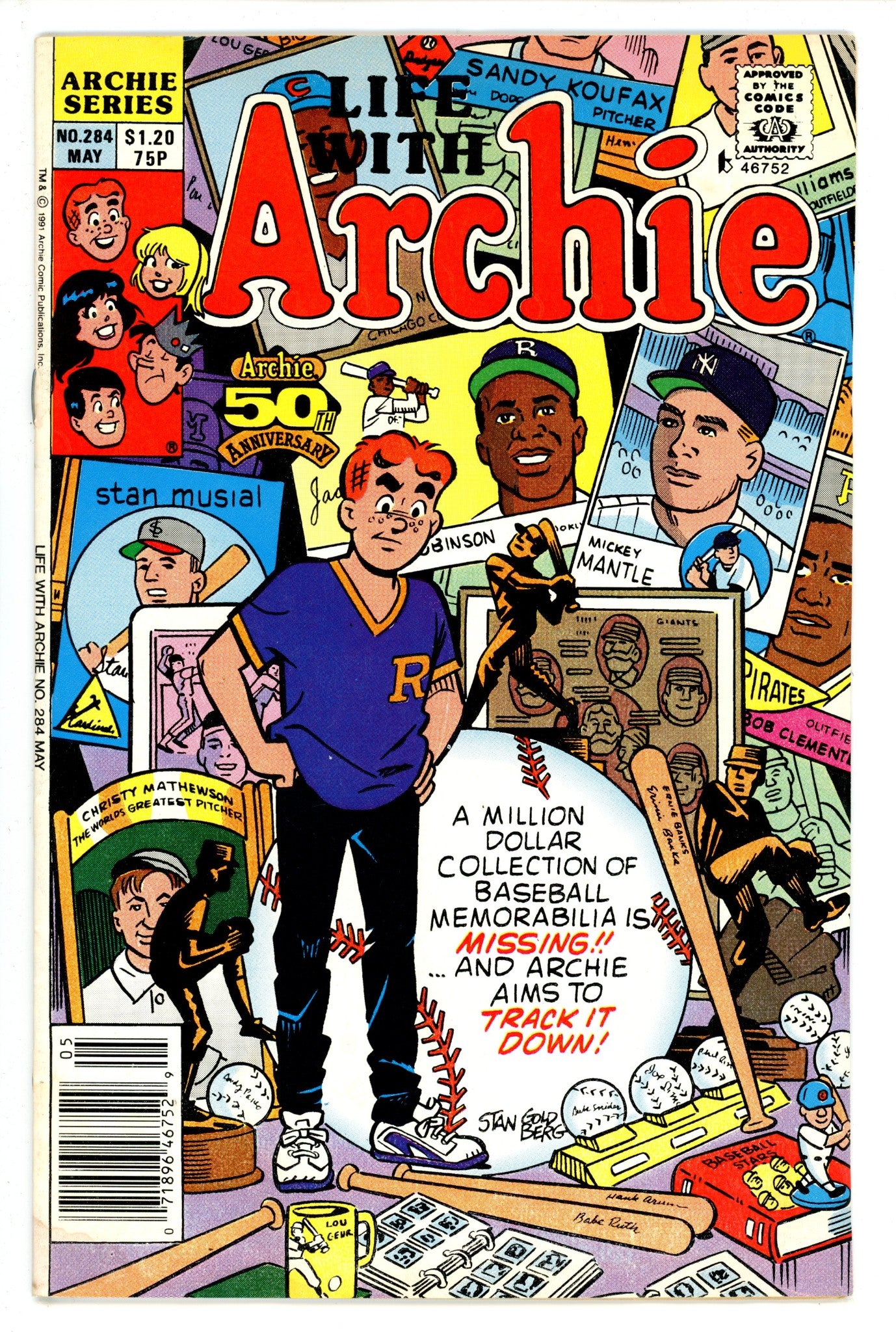 Life with Archie 284 Canadian Price Variant VG- (1991)
