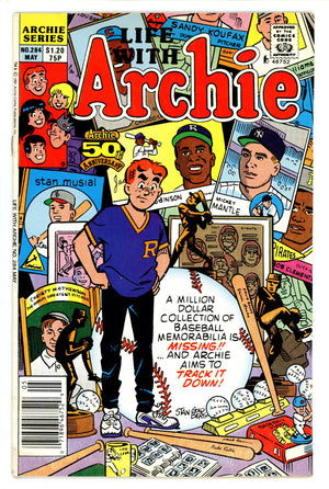 Life with Archie 284 Canadian Price Variant VG- (1991)