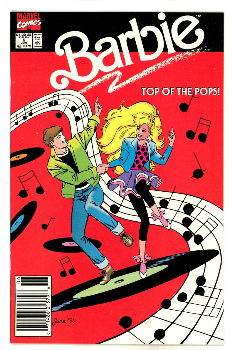 Barbie 6 Newsstand NM-