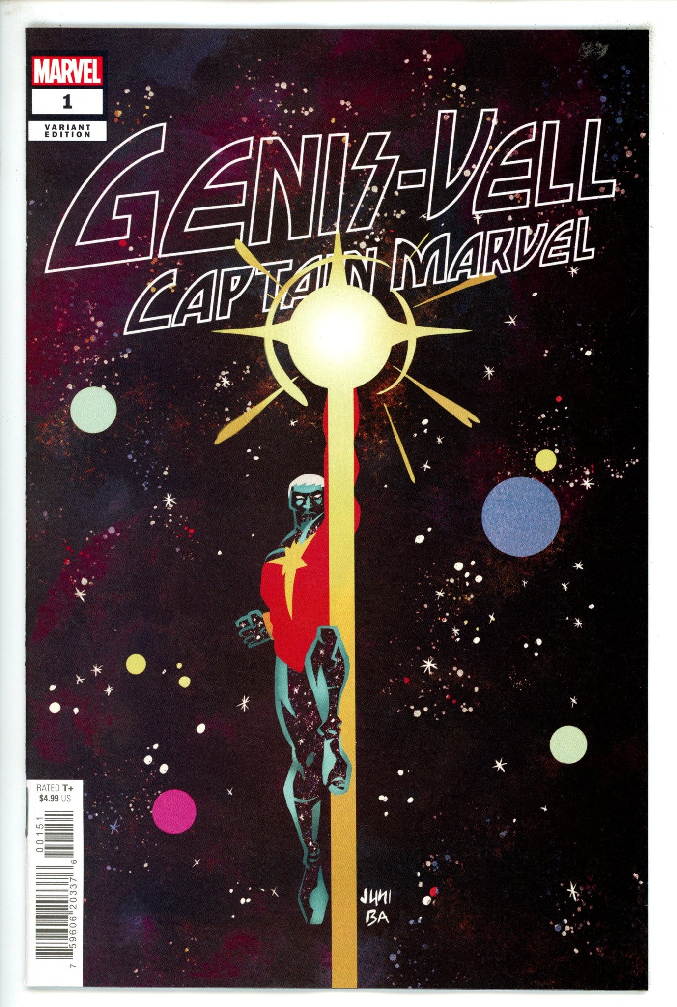 Genis-Vell Captain Marvel 1 Ba Variant NM+ (2022)