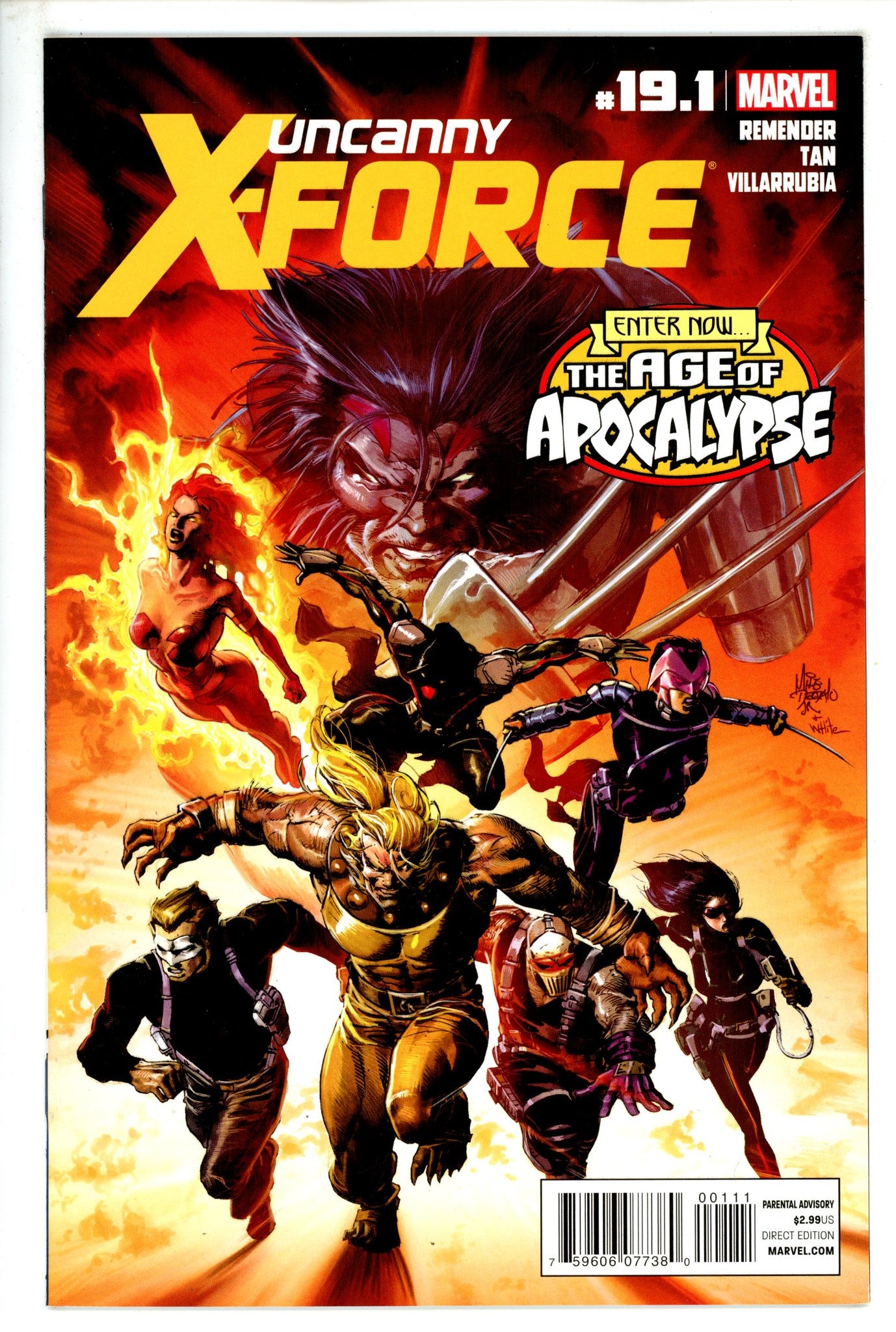 Uncanny X-Force Vol 1 19.1 (2012)