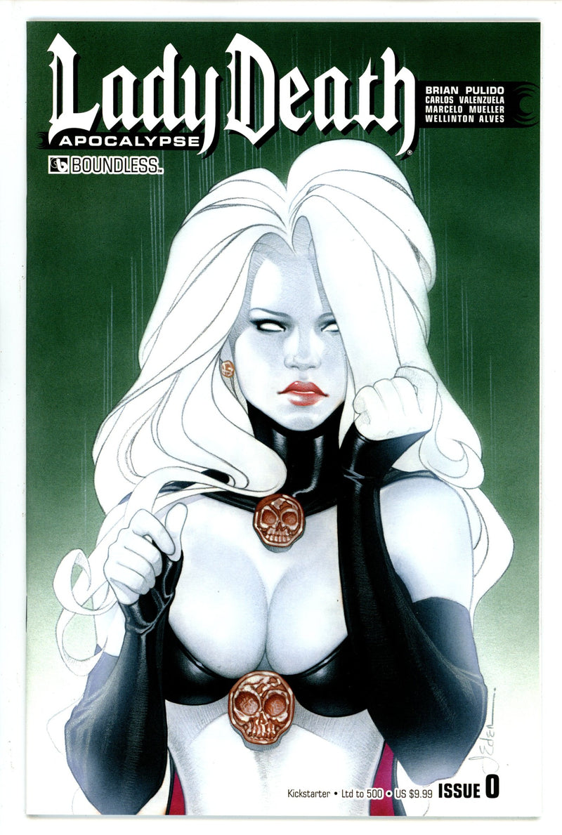Lady Death Apocalypse 0 Kickstarter Variant NM