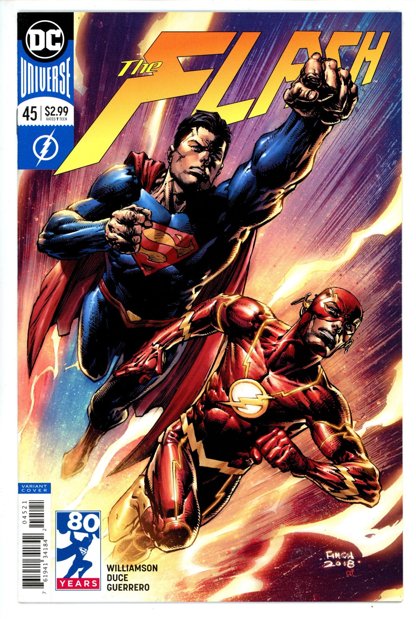 The Flash Vol 5 45 Finch Variant