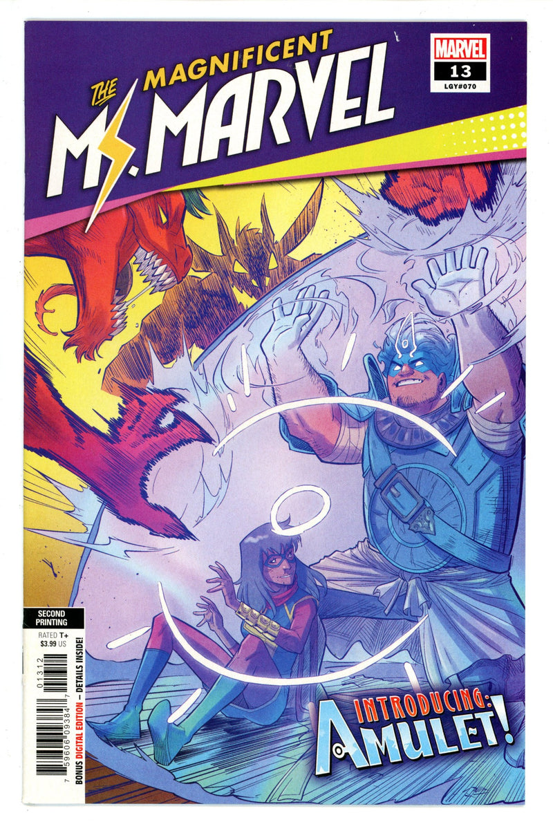 Magnificent Ms. Marvel 13 (70) 2nd Print VF/NM