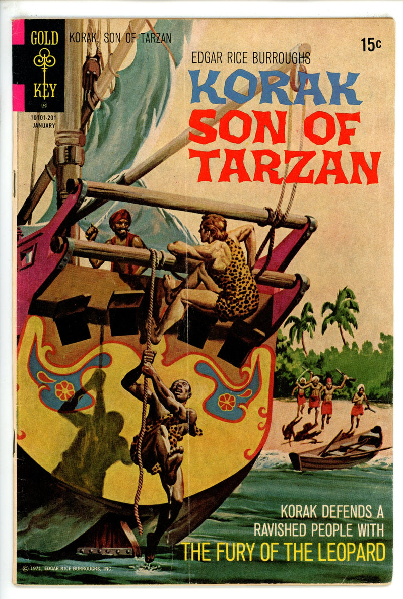 Edgar Rice Burroughs Korak, Son of Tarzan 45 VG/FN
