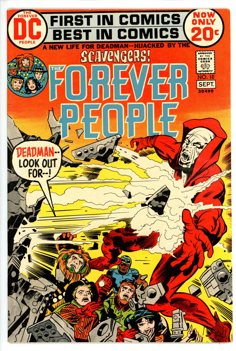 The Forever People Vol 1 10 VF+