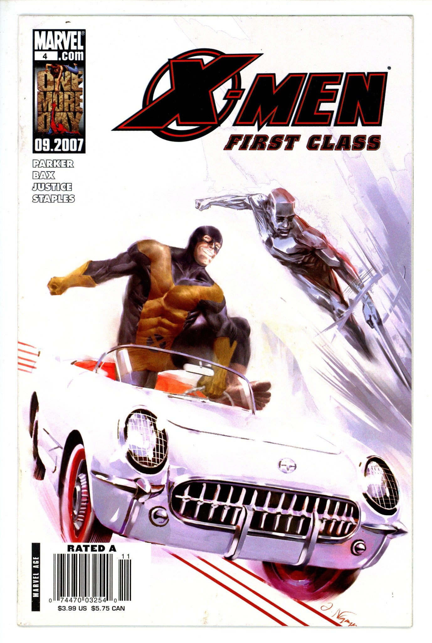 X-Men: First Class 4 Newsstand VG