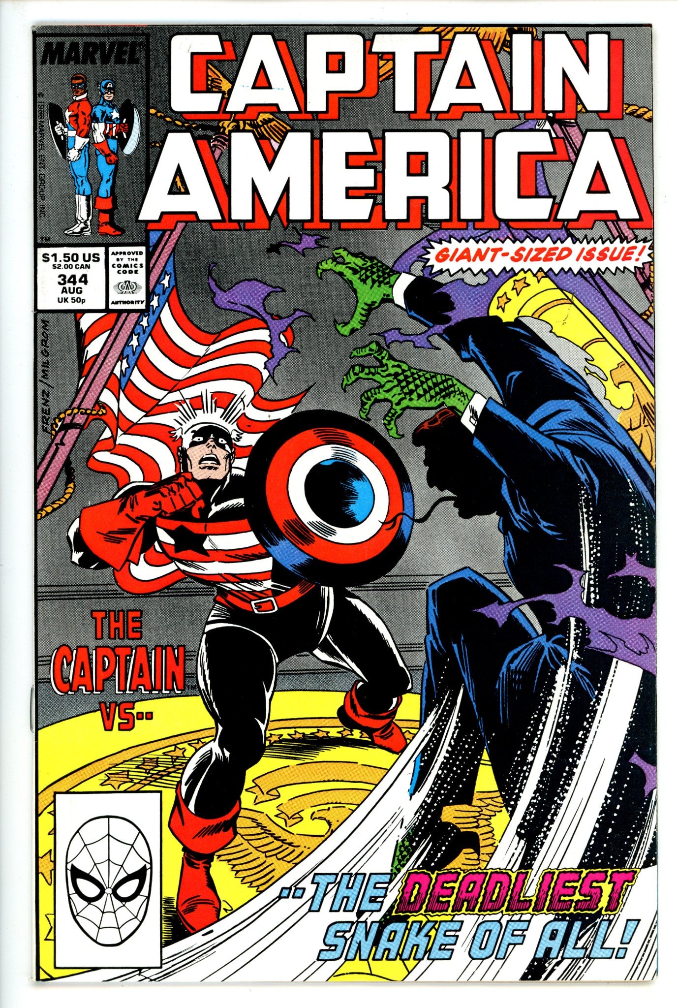 Captain America Vol 1 344