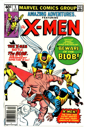 Amazing Adventures Vol 3 5 Newsstand NM- (1980)