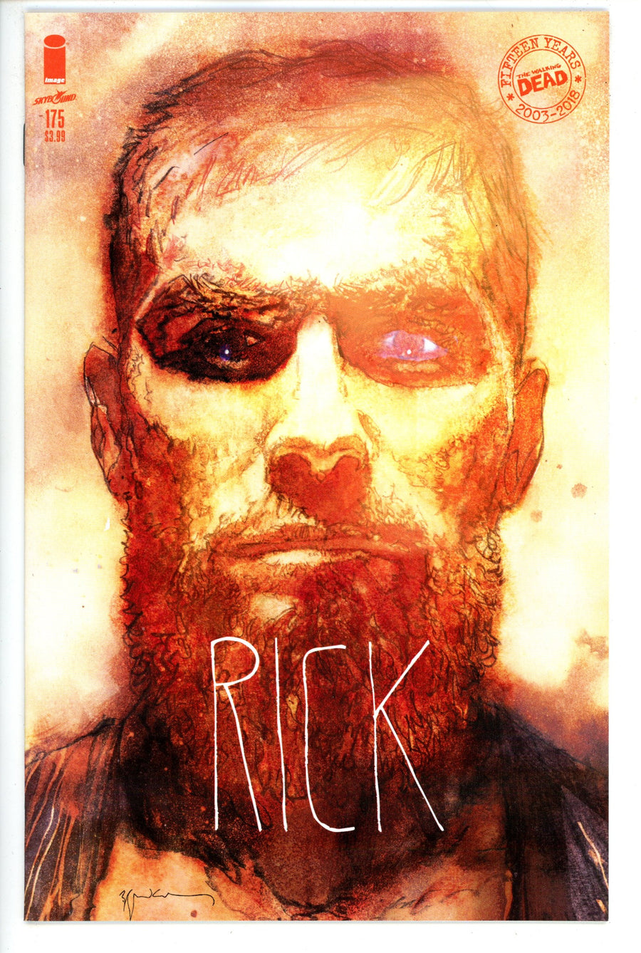 The Walking Dead 175 Sienkiewicz Variant