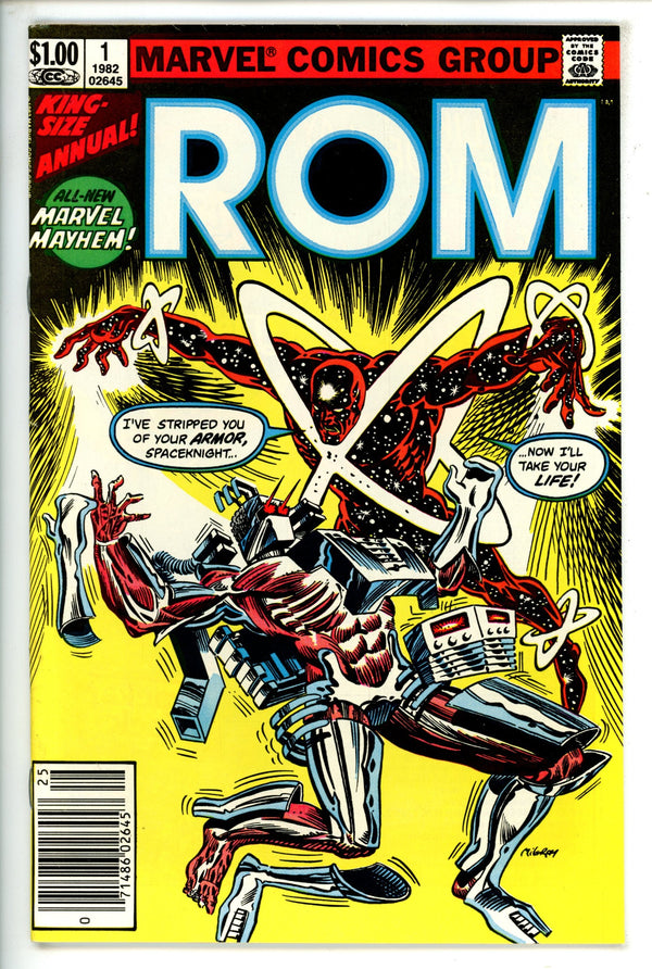 ROM Annual 1 Newsstand VF- (1982)
