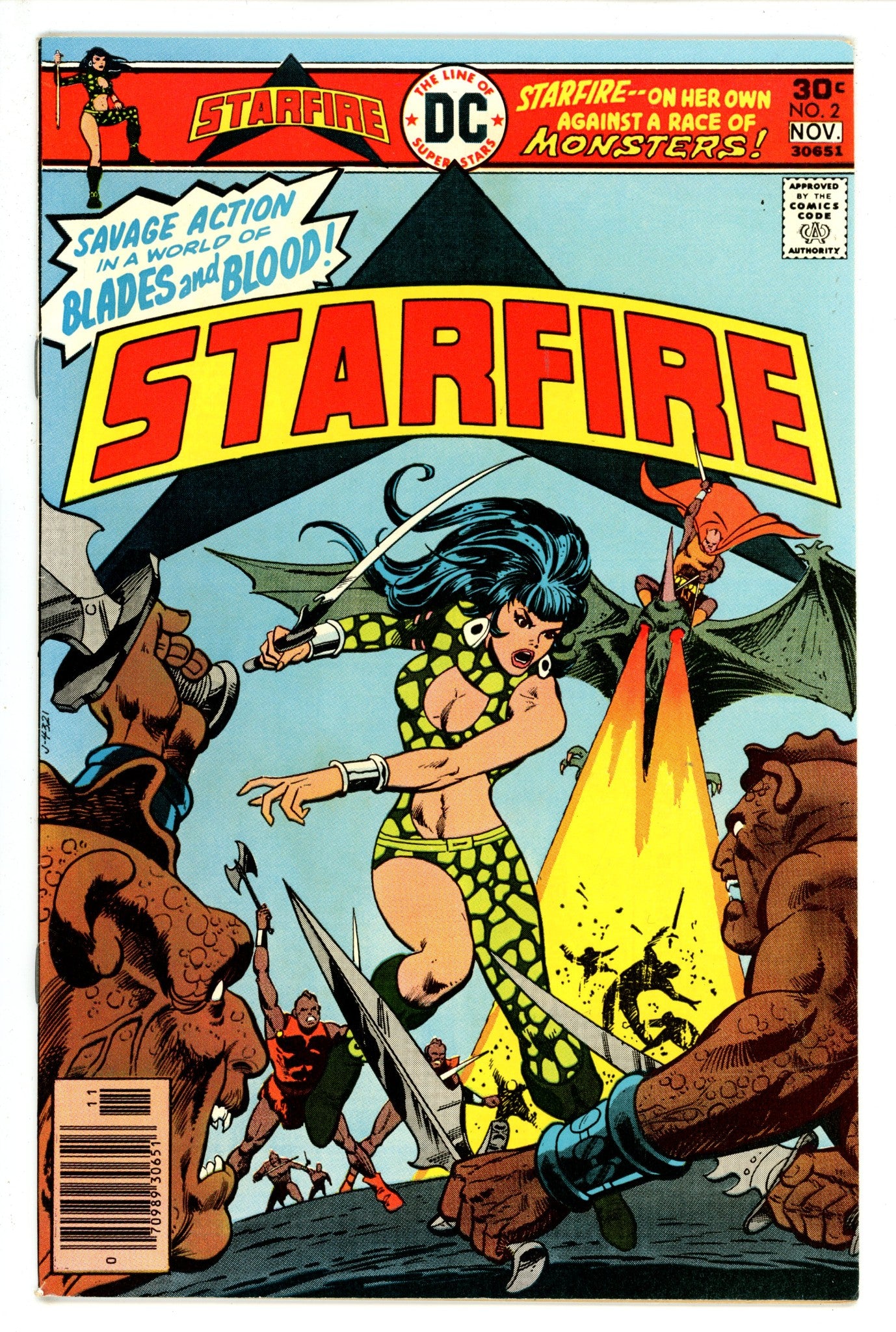 Starfire Vol 1 2 FN/VF (1976)