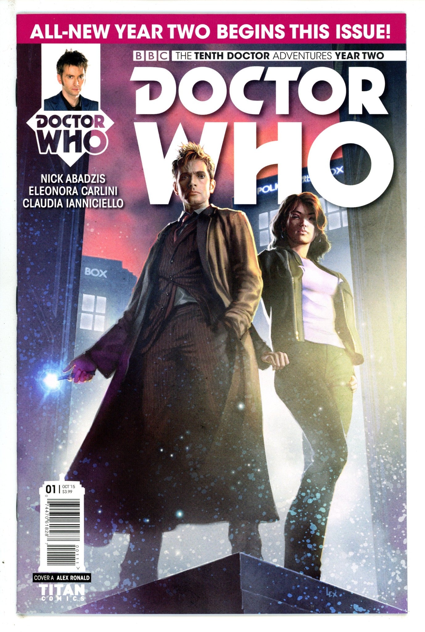 Doctor Who : The Tenth Doctor Adventures Year Two 1 (2015)