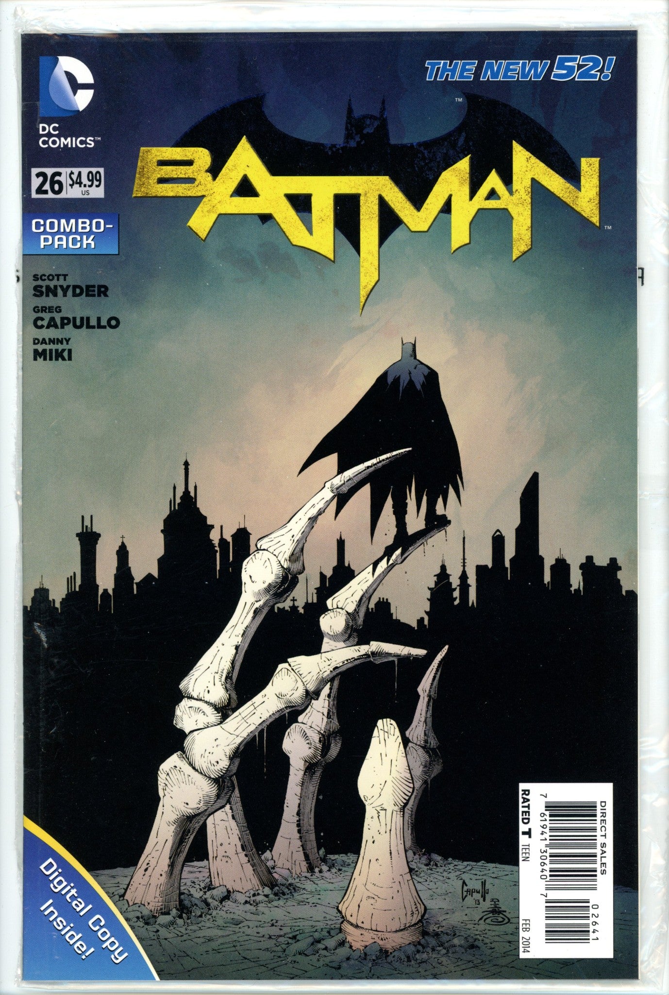 Batman Vol 2 26 Variant VF/NM-DC-CaptCan Comics Inc