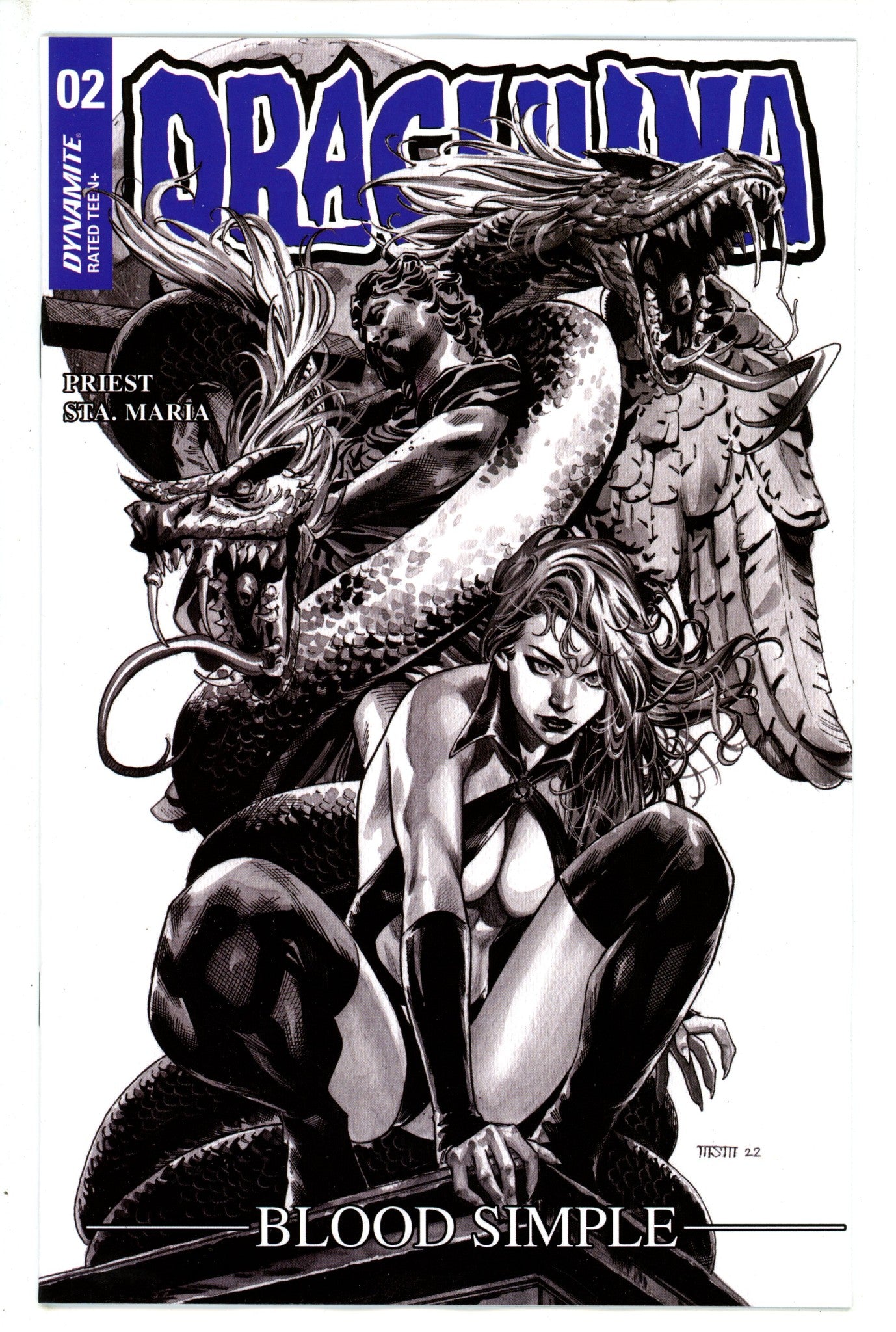 Draculina Blood Simple 2 Maria B&W Incentive Variant (2023)