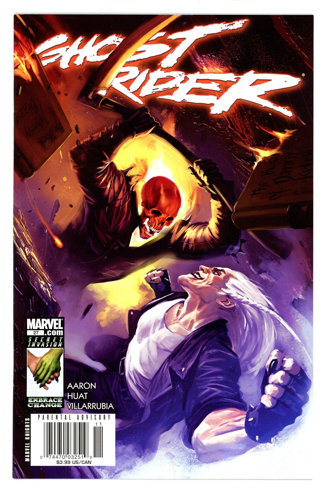 Ghost Rider Vol 5 27 Newsstand VF-