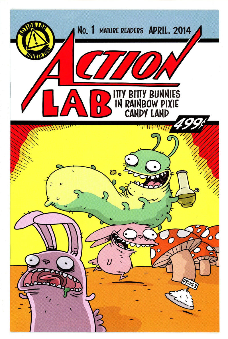 Itty Bitty Bunnies in Rainbow Pixie Candy Land 1 Homage Variant NM