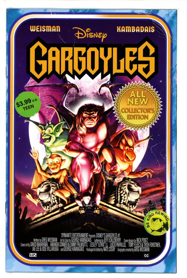Gargoyles 1 Video Packaging Variant