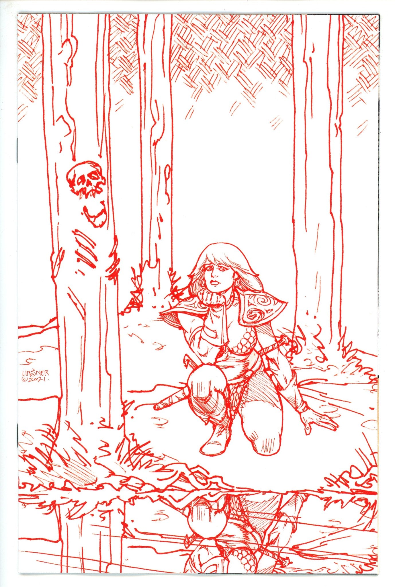 Red Sonja Vol 5 28 Linsner Variant (2021)