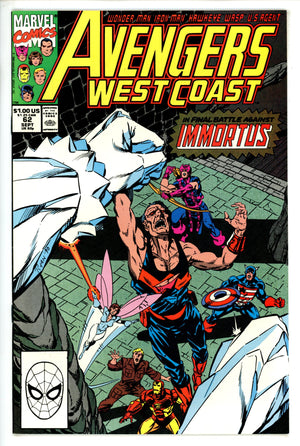 Avengers West Coast Vol 2 62 VF/NM (1990)