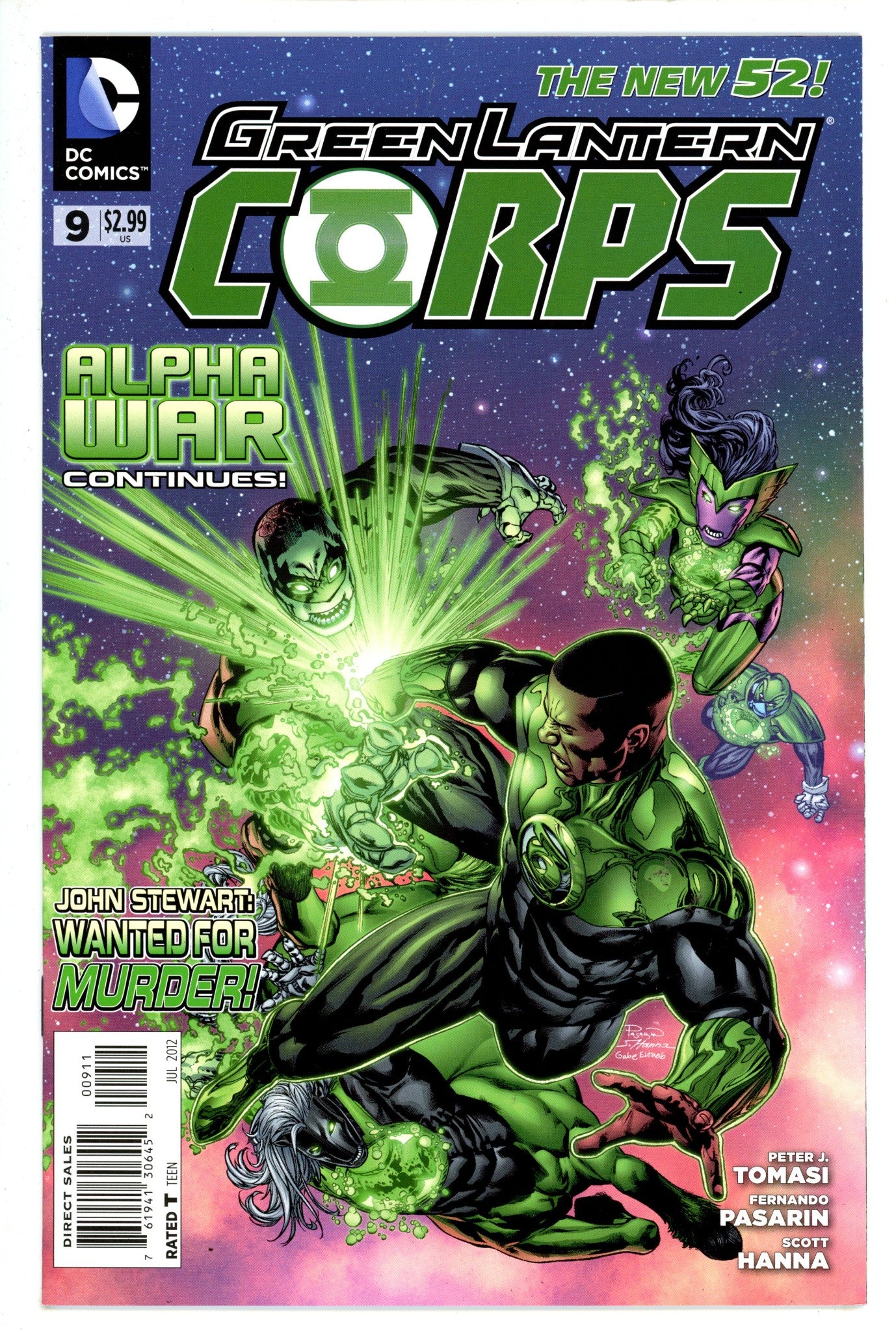 Green Lantern Corps Vol 2 9 (2012)
