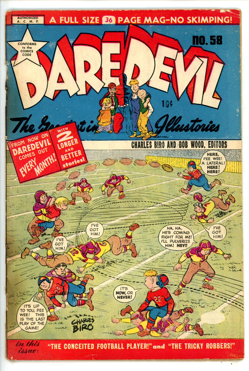 Daredevil Comics 58 Canadian GD